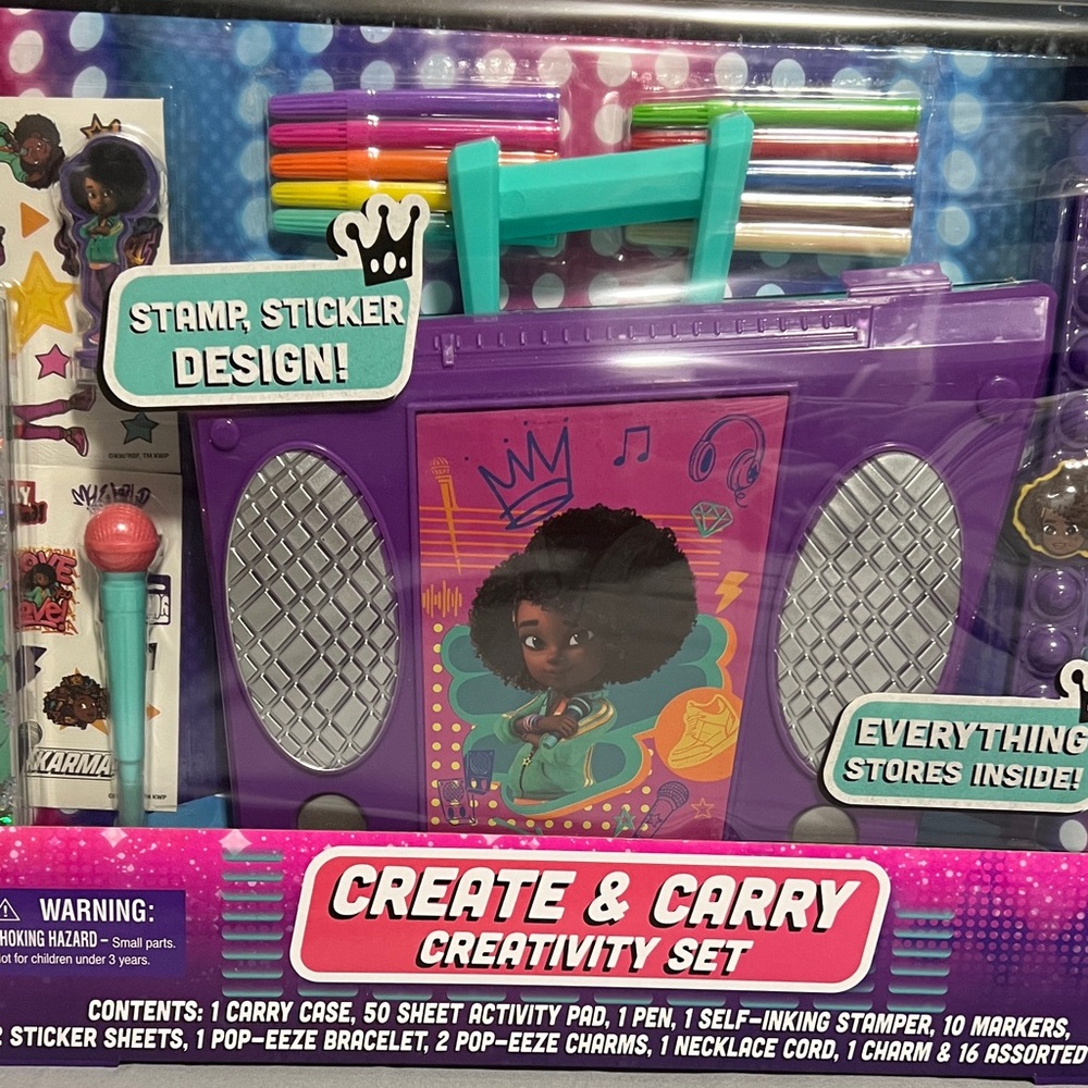 Karma’s World Create & Carry Creativity Set - Picture 3 of 4